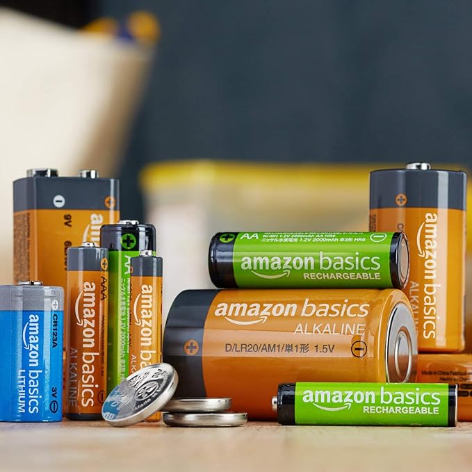 Amazon Basics 16-Pack Rechargeable AA NiMH Batteries, 2000 mAh, Low Self - Image 6