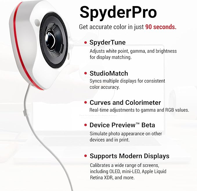 Spyder Photo/Video Kit: Color Management Tools for Photo and Video, from Capture Through Editing