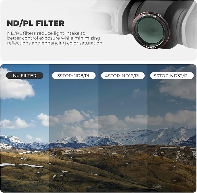 Freewell ND16/PL Filter for DJI Neo 2 - Image 3