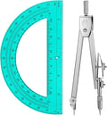 EBOOT Student Geometry Math Set, Drawing Compass and 6 Inch Swing Arm by eBoot