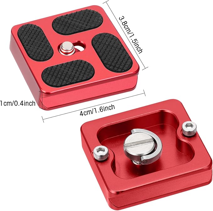 Frienda 2 Pieces Metal Quick Release Plate - Image 2