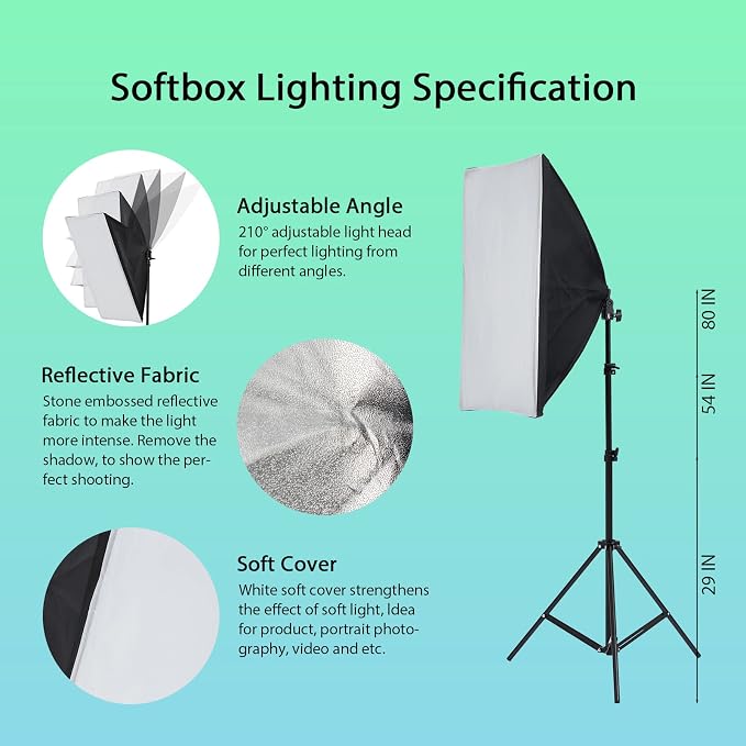 PioneerWorks Photography Lighting kit - Image 4