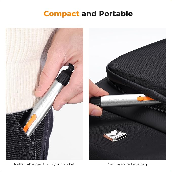 K&F Concept Versatile Switch Lens Cleaning Pen, Replaceable Pen Tip - Image 7