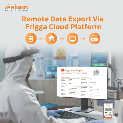 Frigga V5C Non Li 4G/5G Real Time Temperature Data Logger Single-Use 28800 - Image 4