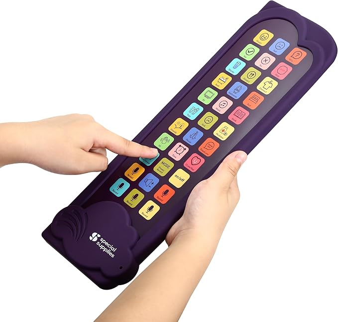 Talker Buddy AAC Communication Device for Non-Verbal Kids & Adults – Speech Therapy Aid, Recordable Talking Device, Portable AAC Device for Special Needs, Hospital, Home, School