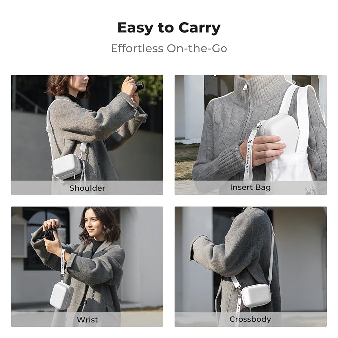 K&F CONCEPT Carrying Case for Digital Camera, Hard Shell Protective Travel Case - Image 6