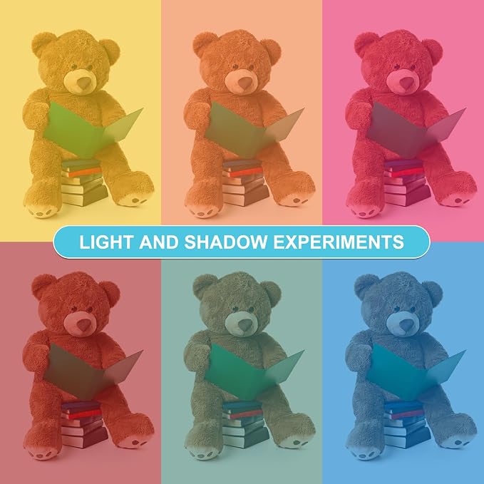 MECCANIXITY Lighting Gel Filter 15.7x19.7 Inch Sky Blue Color Correction Sheet - Image 5