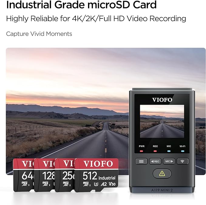 VIOFO 64GB Industrial Grade High Endurance microSDXC Card - Image 3