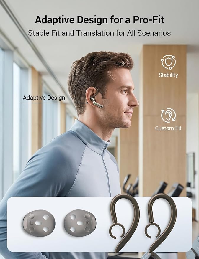 Timekettle W4 Translation Earbuds, Bone-Voiceprint Sensor - Image 8