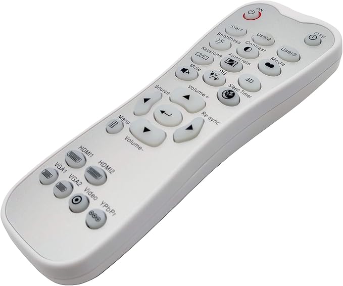 INTECHING BR-3001B Projector Remote Control for Optoma GT1080HDR, HD143X, HD146X, HD243X, HD29H, KHD38+, UHD35STx, UHD35x, UHD38, UHD38x, UHD42, UHD50X, UHD65, UHZ65, UHZ65LV