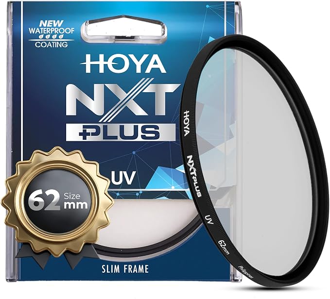 Hoya NXT Plus 62mm UV Filter — Schott B270 Clear Glass by HOYA