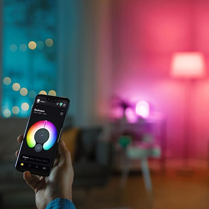 LIFX Starter Kit, (2) Smart Color 800 Lumen Bulbs, (1) Smart Switch (White) Compatible with Alexa and Google Home