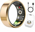 Smart Ring Health & Fitness Tracker for Men & Women, Heart Rate, SPO₂, Sleep & Activity Monitoring, IP68 Waterproof, Long Battery Life, Family Care Mode, No Subscription Fee (Rose Gold, 7)