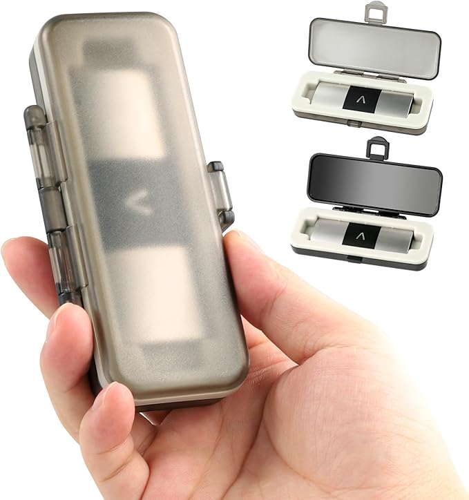 ClaspVital Hard Shell Case Only for KardiaMobile 6L & 6L MAX Heart EKG Monitor, Waterproof & Scratch-Resistant Kardia Mobile 6L Case, Easy to Carry