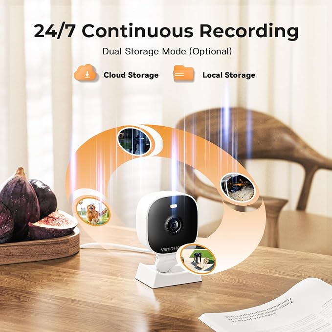 2K Cameras for Home Security, Indoor/Outdoor for Baby/Elder/Pet Monitoring - Image 8