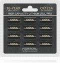 POWEROWL CR123A 3V Lithium Battery 12 Count, High Capacity 123A 123 C123 by POWEROWL
