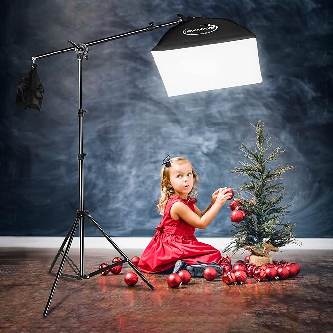 ShowMaven Softbox Lighting Kit Photography- Professional Continuous Light - Image 2