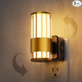 L LOHAS LED Night Light, Automatic Night Lights Plug into Wall, 0-100LM Adjustable Brightness LED Night Light, Dimmable Night Lights Plug in with Auto Light Sensor, for Bedroom Hallway Home Decor