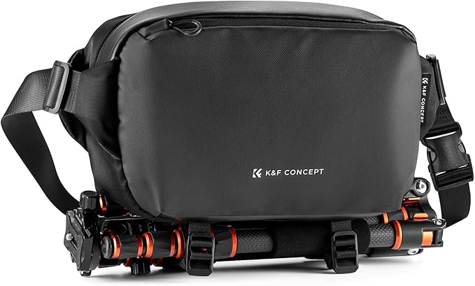 K&F CONCEPT Camera Sling Bag Crossbody Bag Waterproof Camera Shoulder Backpack by KFCONCEPT