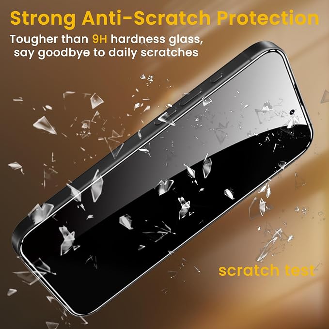 Romkasi 3 Pack Privacy Screen Protector - Image 4