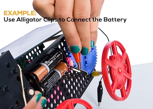 10PCS Premium Alligator Clips Electrical, 5 Colors Test Leads with Testing Probes, Crocodile Jumper Wires Cable with Alligator Clips for Electrical Testing, Circuit Connection, Electronic Experiments