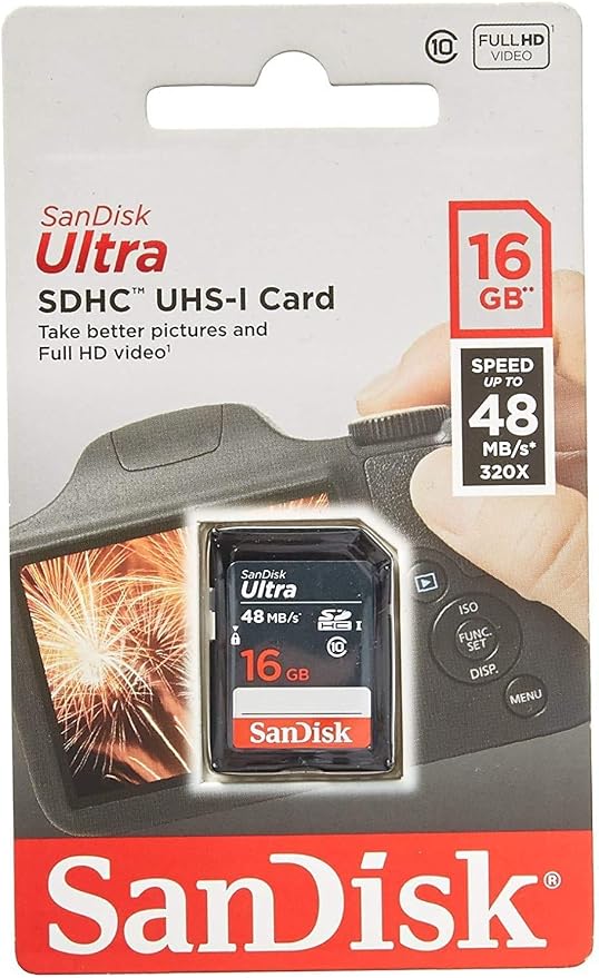 5 Pack - SanDisk Ultra 16GB SD SDHC Memory Flash Card UHS-I Class 10 Read Speed - Image 4