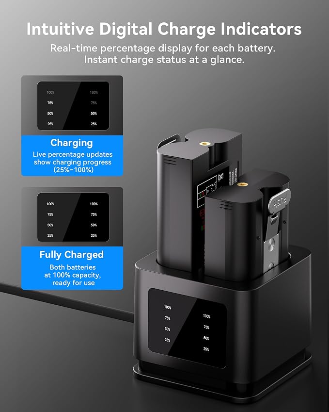 2 Pack 7200mAh Replacement for Ring Battery - Image 3
