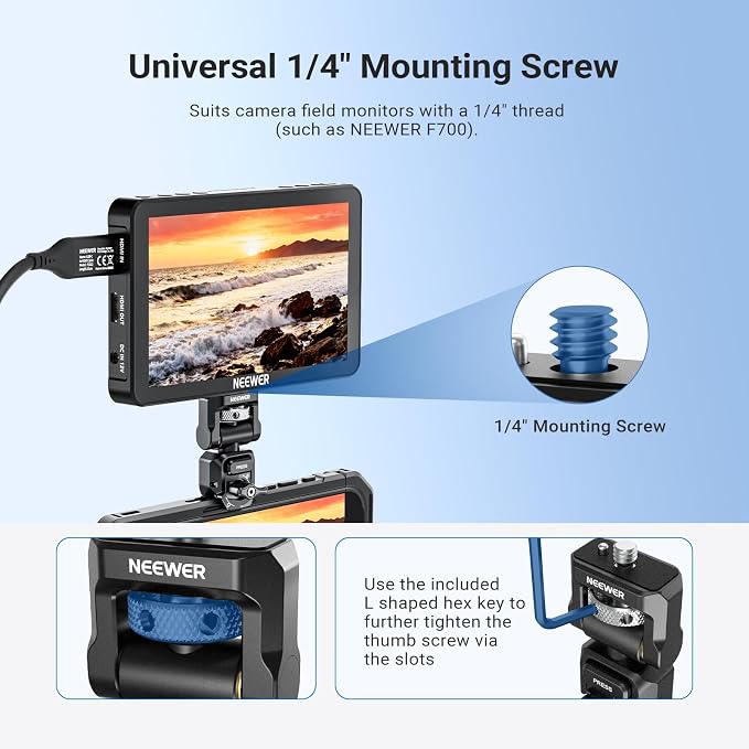 NEEWER Quick Release Monitor Mount - Image 3