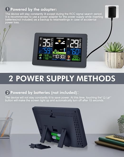 Weather Station Wireless Indoor Outdoor, Digital Outdoor Thermometer - Image 6