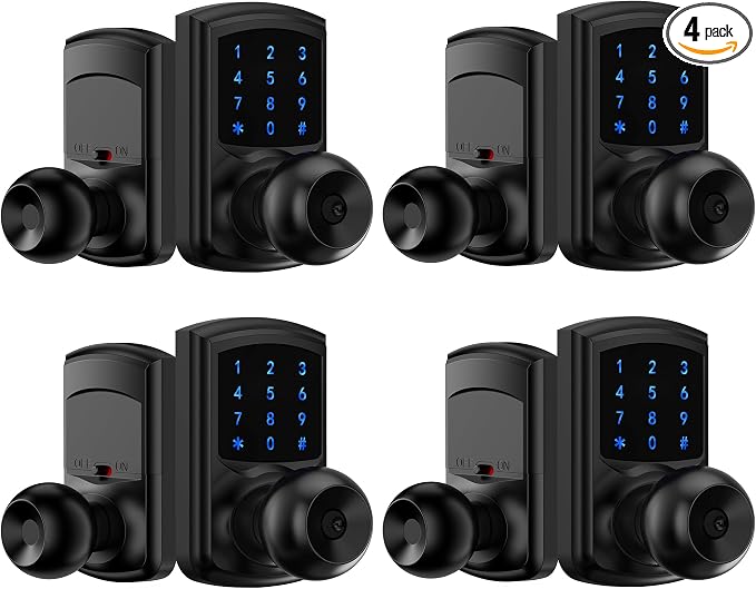 Hidalife Keyless Entry Door Lock, Keypad Door Knob by HIDALIFE