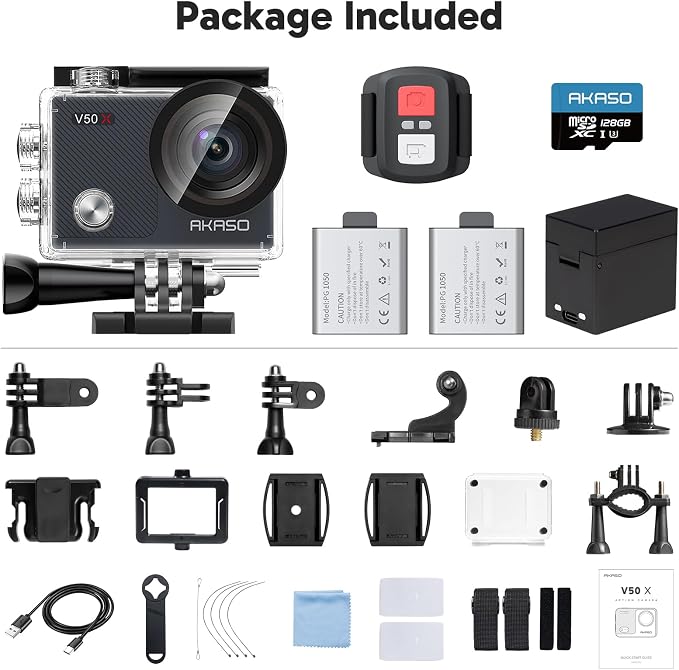 AKASO V50X Native 4K30fps WiFi Action Camera - Image 7