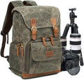 UBAYMAX Camera Backpack, DSLR SLR Waterproof Canvas Camera Bags Rucksack 15.6 by UBAYMAX