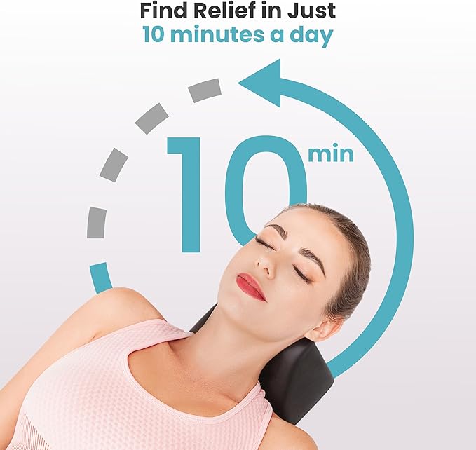 Lumia Wellness Occipital Release Tool, Cervical Traction Pillow for Pivtol Therapy, TMJ Relief, Neck and Shoulder Pain Relief, Neck Stretcher Traction Device