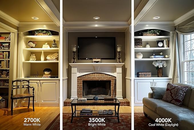 Lithonia Lighting 4 Foot LED Light Fixture, Low-Profile LED Wraparound Flush Mount Ceiling Light, 3500K Neutral White, 120V, 48-Inch (FMLWL 48 835)
