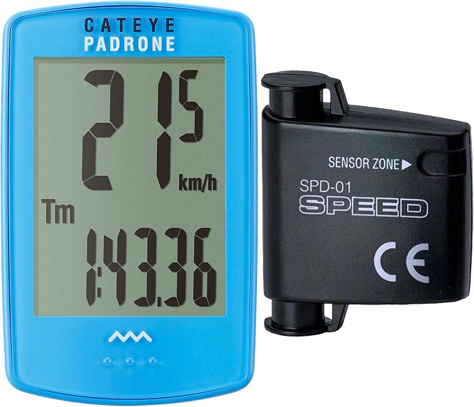 CATEYE Padrone Wireless Bike Computer – Oversized Display Cyclocomputer by CATEYE