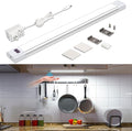 WOBANE Under Counter Lighting, Under Desk Light Bar, Hand Wave Activated, 12 inch Dimmable Panel, Super Bright Aluminum Strip Light for Kitchen,Shelf,Cupboard,Closet,Workbench,Cabinet,6000K White