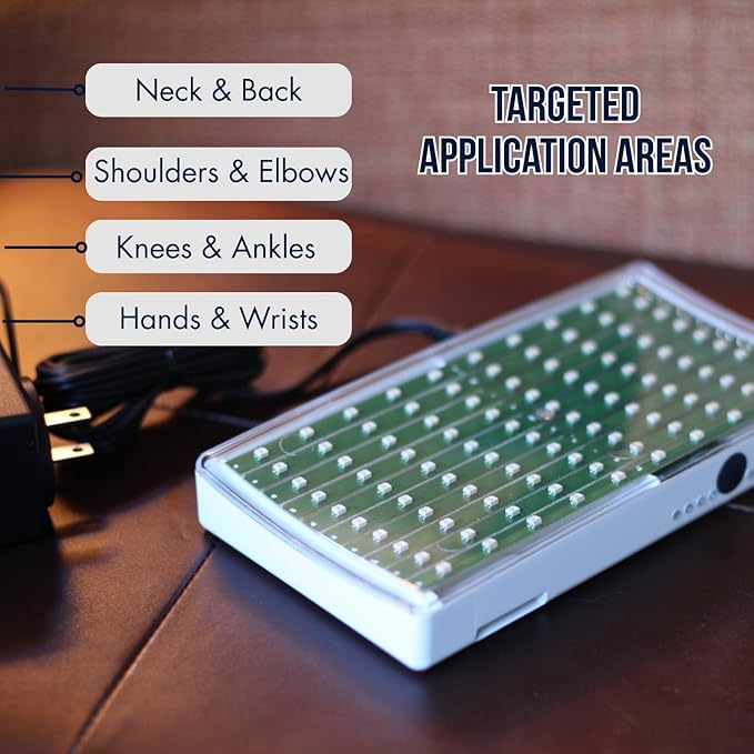 Epoch 980 Helios – 980nm Infrared Light Therapy Panel for Full-Body Use - LED Red Light Device - Muscle Comfort, Joint Support & Home Wellness - for Hands, Neck, Back, Shoulders, Knees