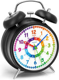 Peakeep Loud Alarm Clock for Kids Learning Telling Time Teaching Clock by PEAKEEP