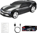 WSTER WS-592 Supercar Design Bluetooth Replica Speaker – Portable Car Model Wireless Speaker with TWS Stereo, FM Radio, LED Party Lights, USB/TF Playback, Hands-Free Calling, Microphone(Black)