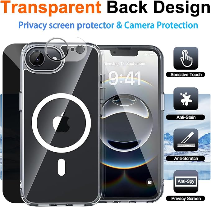 Clear for iPhone 17e Case & iPhone 16e Case - Image 2