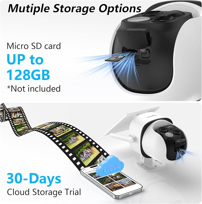 wansview Solar Camera Outdoor Wireless-2K 360°PTZ Cameras - Image 7