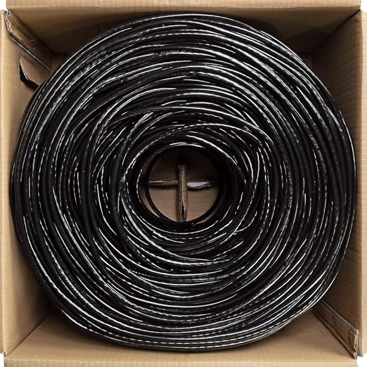 NavePoint Cat6, Solid Bulk Ethernet Cable, 23AWG 4 Pair, Unshielded Twisted Pair - Image 3