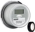 RV Digital Electric Meter,240V 2 Wire kWh Watt Power Meter with LCD Display,CL200 Energy Monitoring submeter for Residential Home Use,TA30 Current Measurement,Compatible with 4 Jaw Meter Sockets