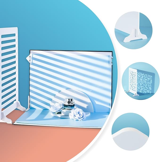 Meking 4PCS Product Photography Props Light and Shadow Boards 16 * 11inch - Image 2