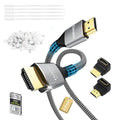 Conable 8K HDMI 2.1 Cable, Real Certified Cable, Ultra HD Braided Cord by Conable