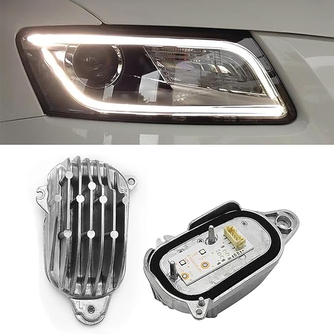 SOCAL-LED LIGHTING 8R0941475B Left Daytime Running Light DRL Headlight Insert Diode Module LED Control Unit Fits for Audi Q5 SQ5 2013-2017