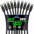 Maximm Cat 6 Ethernet Cable 25 ft by MaximmCable