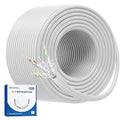Cable Matters 10Gbps in-Wall Rated 23AWG Bare Copper Shielded Cat 6A Cable - by CableMatters