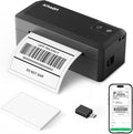 KNAON Shipping Thermal Label Printer, 4x6 Portable Label Printer, Support iPhone by KNAON