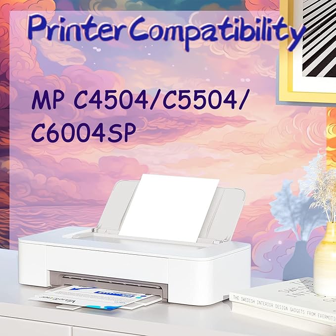 AOKLEY Compatible for Ricoh C4504 4504 Image Unit Replacement for MP C4504SP C5504SP C6004SP Printer Magenta